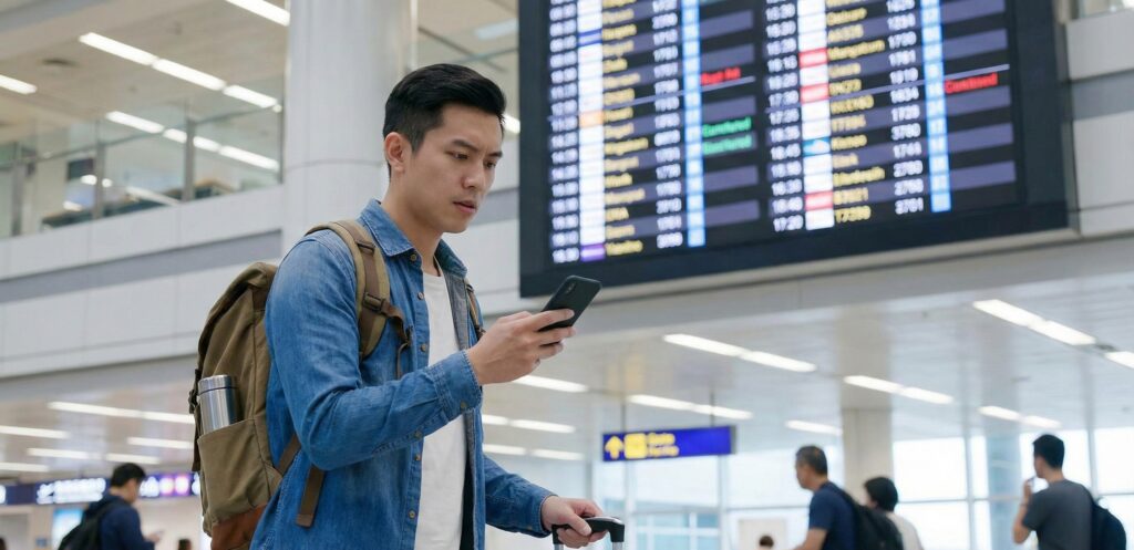 qué hacer si te cambian la terminal y tienes recogida de coche