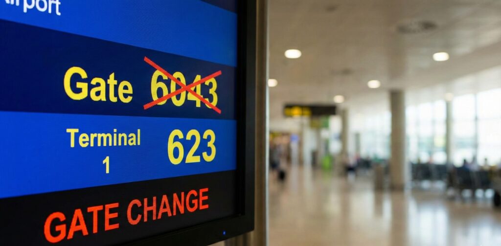 qué hacer si te cambian la terminal y tienes recogida de coche